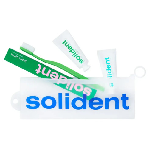 Набір для подорожей Solident Travel Kit Mint / Watermelon